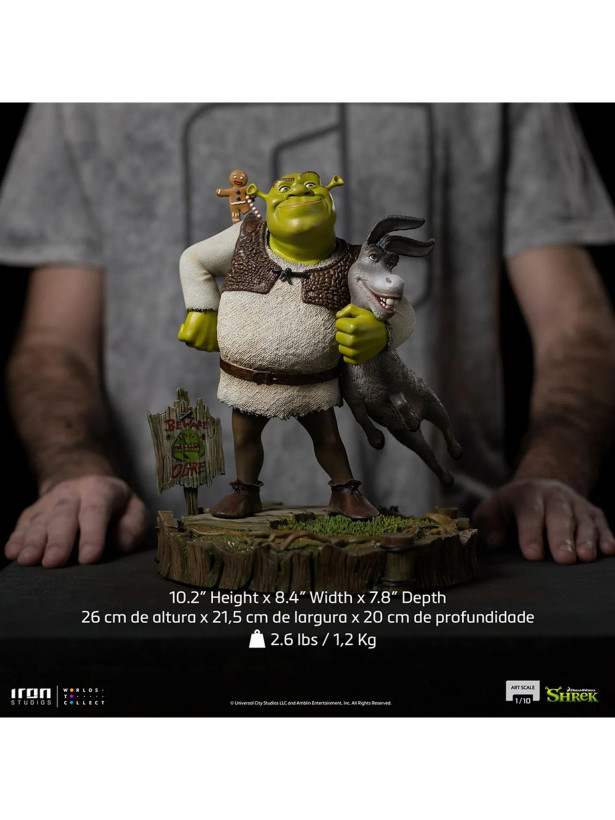فیگور شرک و خر برند آیرون استدیو Iron Studio Shrek Scale 1/10