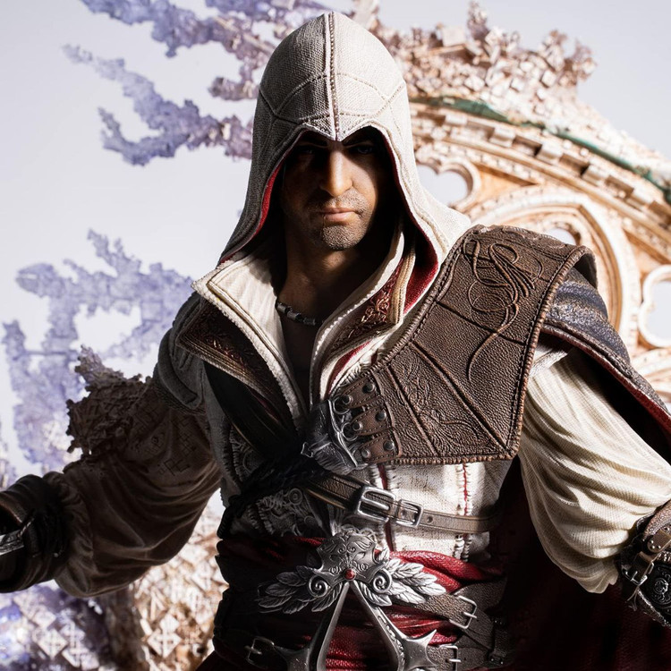 فیگور اساسین کرید ایزیو برند پیورآرت مدل Assassin's Creed Ezio Pure Arts