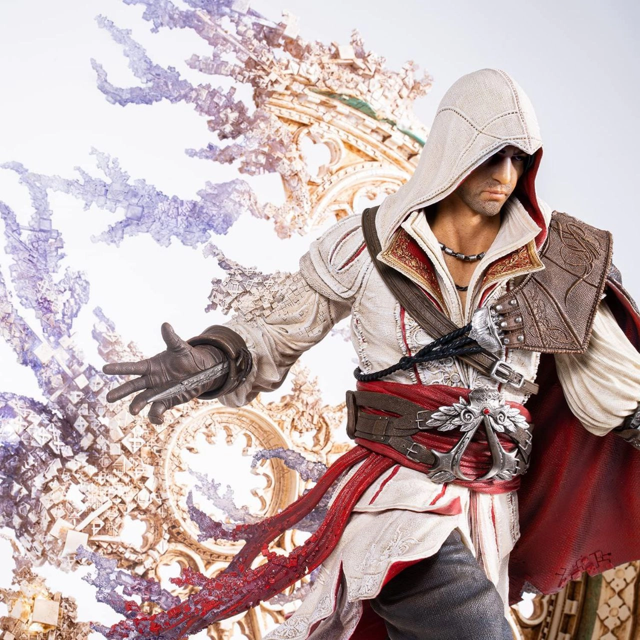 فیگور اساسین کرید ایزیو برند پیورآرت مدل Assassin's Creed Ezio Pure Arts