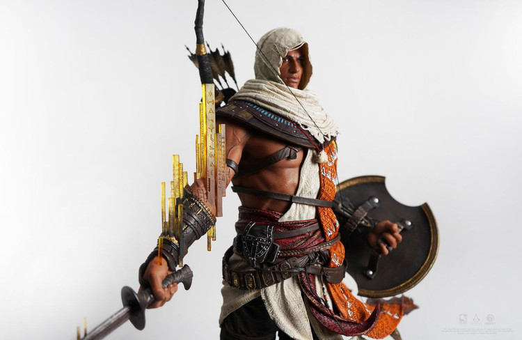 فیگور اساسین کرید اوریجینز بایک برند پیورآرت مدل Assassin's Creed Origins Bayek Pure Arts