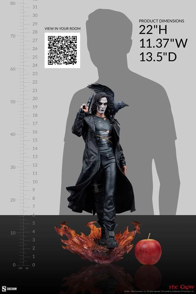 فیگور مجسمه کلاغ سایدشو 60 سانت crow sideshow Premium Format Figure