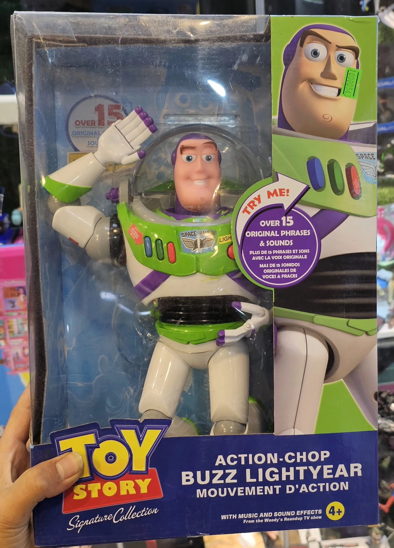 عروسک و فیگور بازلایتر دیزنی اورجینال سخنگو Talking Buzz LightYear