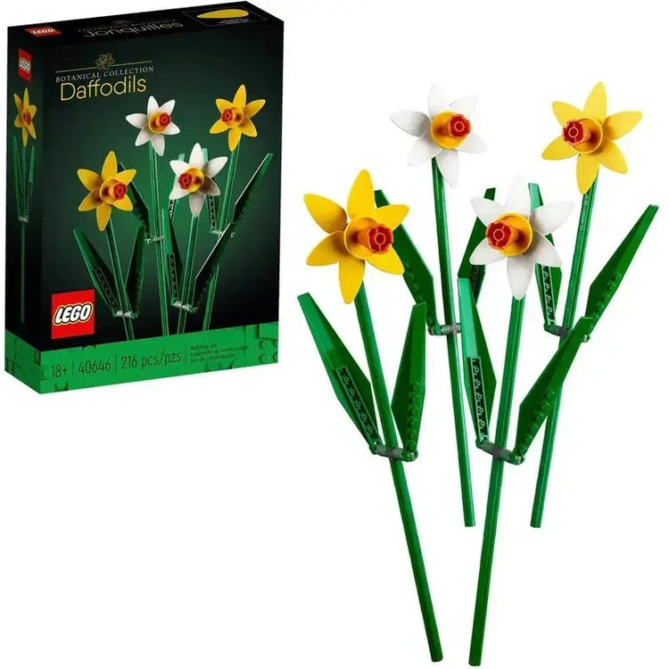 لگو گل نرگس 216 قطعه مدل Lego Daffodils 40646