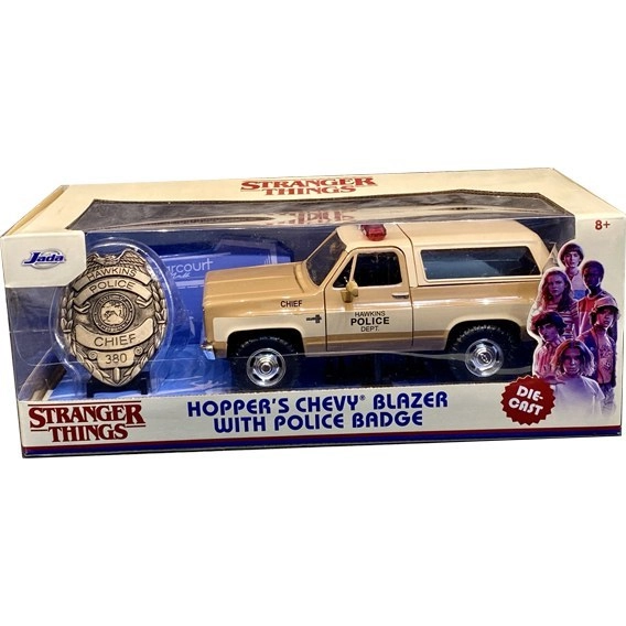 ماکت ماشین شورلت بلیزر جادا 1/24 Hoppers Chevy Blazer With Police Badge