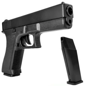 تفنگ کلت فلزی اسباب بازی ساچمه ای V313 طرح گلوک Glock