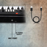 پیانو ارگ موزیکال 61 کلید برند بیگفان مدل 630A2
