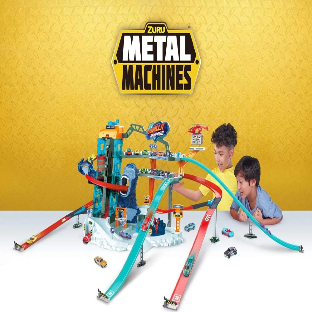 کیت ماشین ریسینگ گوریل رمپیج لرند زورو Metal Machine Zuru Rampage