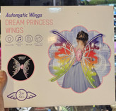 بال فرشته مدل چراغ دار موزیکال باطریخور جعبه بزرگ