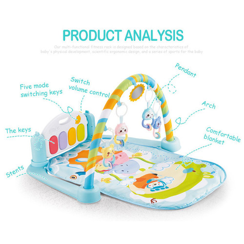 تشک بازی موزیکال نوزادی پلی جیم