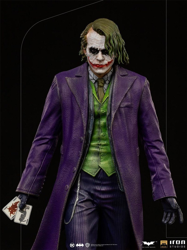 فیگور جوکر هیث لجر آیرون استدیو Iron studios Joker Heath Ledger