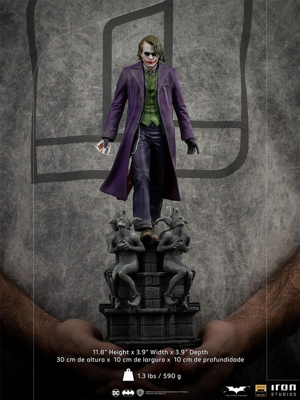 فیگور جوکر هیث لجر آیرون استدیو Iron studios Joker Heath Ledger