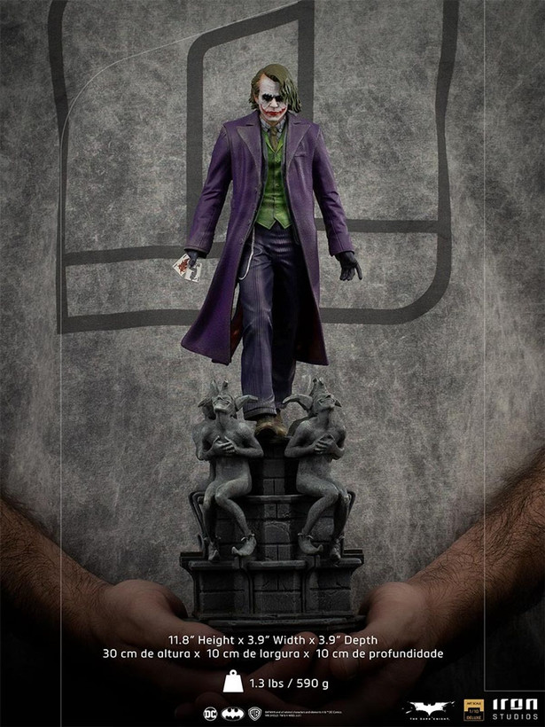 فیگور جوکر هیث لجر آیرون استدیو Iron studios Joker Heath Ledger