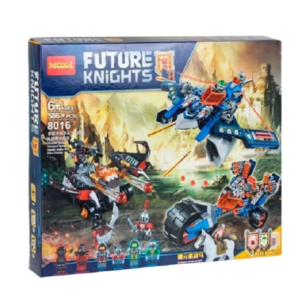لگو شوالیه جهنم 586 قطعه مدل Future Knights 8016