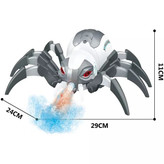 ربات کنترلی عنکبوت دودزا شارژی مدل 128A-30