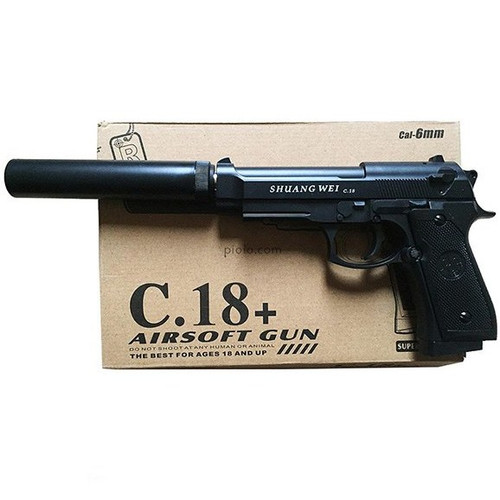 کلت فلزی ساچمه ای مدل AIR SOFT +c18