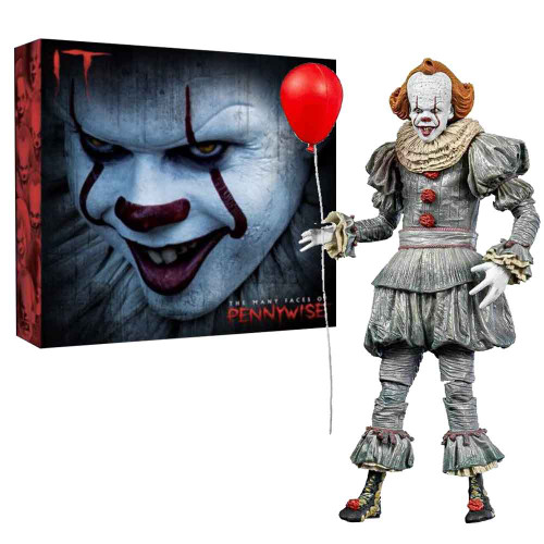 اکشن فیگور پنی وایز ایت مدل The many faces of pennywise 2019 Neca برند نکا