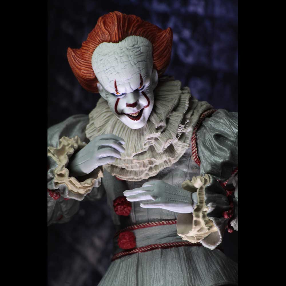اکشن فیگور پنی وایز ایت مدل The many faces of pennywise 2019 Neca برند نکا