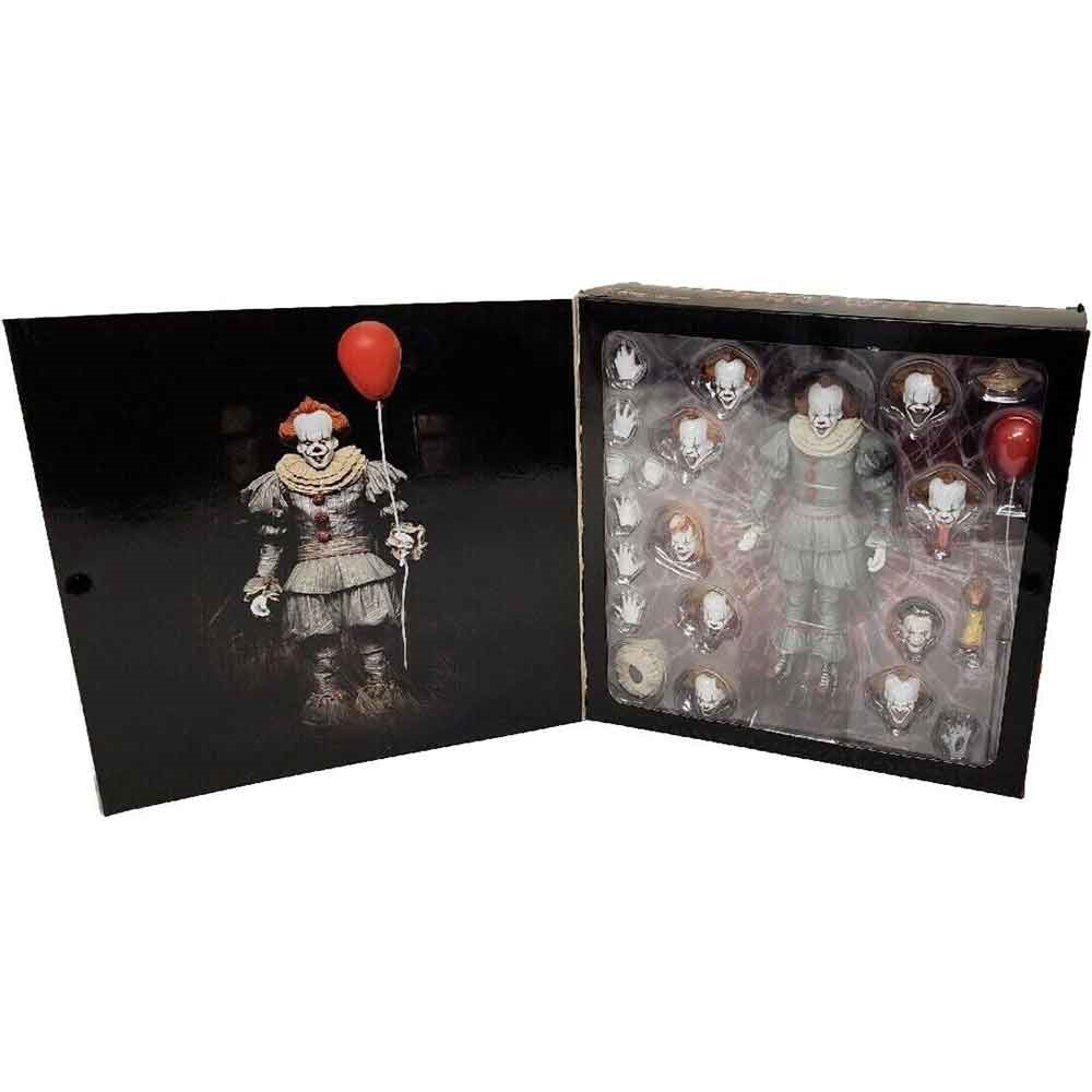 اکشن فیگور پنی وایز ایت مدل The many faces of pennywise 2019 Neca برند نکا