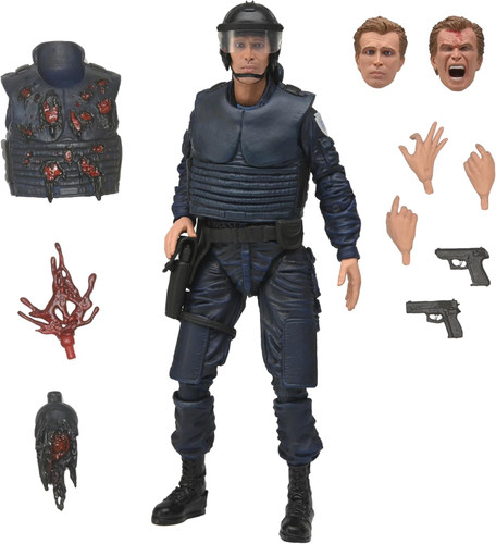 اکشن فیگور پلیس آهنی الکس مورفی ولر مدل Ultimate Robocop Alex Murphey in OCP Uniform Neca