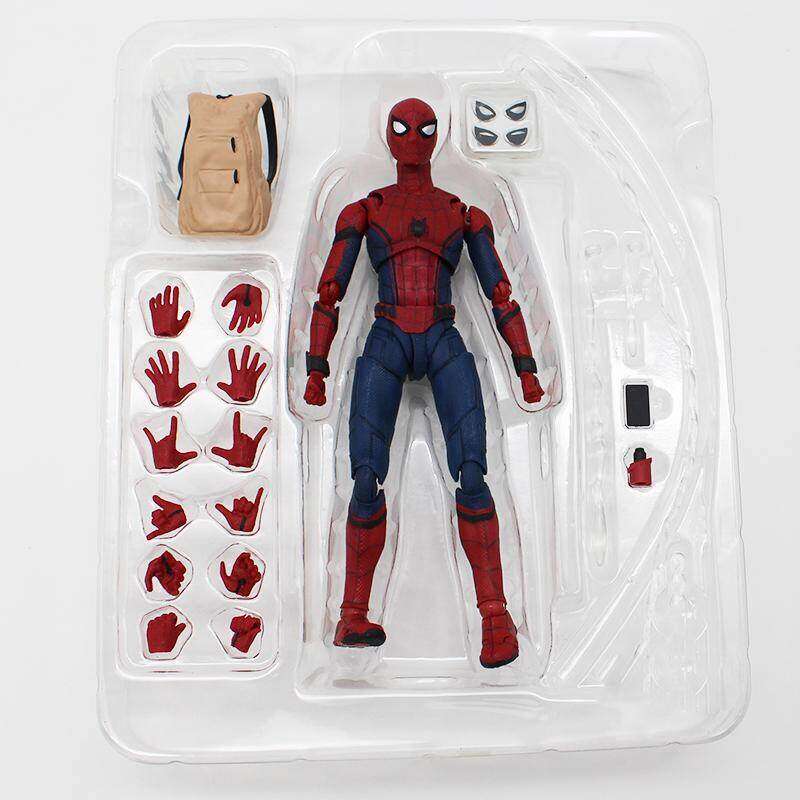 اکشن فیگور اسپایدرمن مدل Spiderman Homecoming Mafex برند مافکس