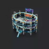 مونوریل و پارکینگ طبقاتی دودزا خارجی مدل 906