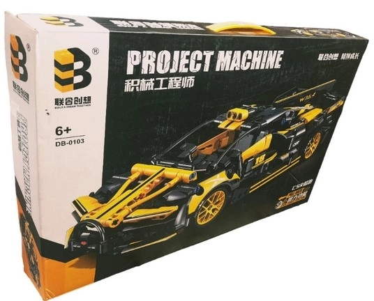 لگو تکنیک ماشین بوگاتی عقب کش مدل DB-0103