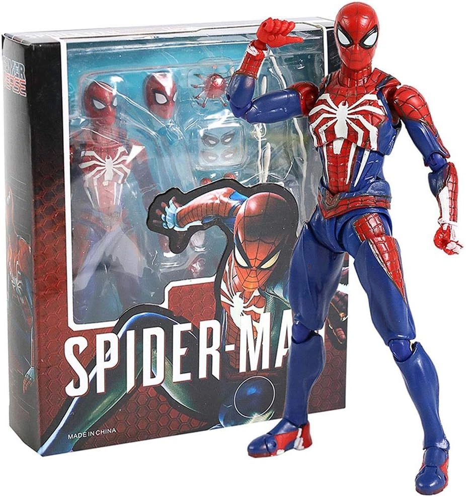 اکشن فیگور اسپایدرمن برند مافکس مدل Spiderman Mafex
