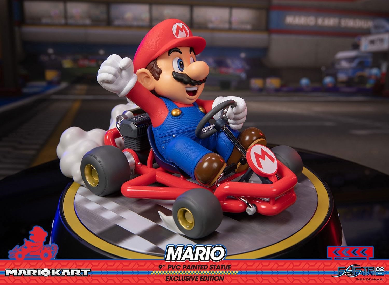 فیگور سوپر ماریو کارت مدل MARIO KART برند First 4 Figures