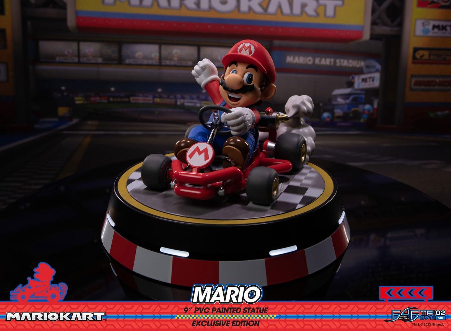 فیگور سوپر ماریو کارت مدل MARIO KART برند First 4 Figures