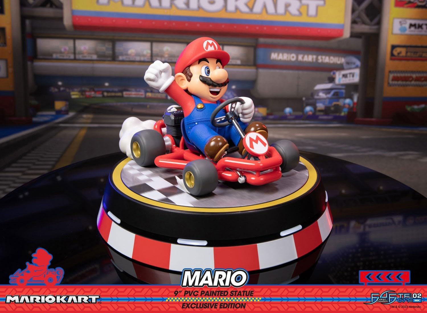 فیگور سوپر ماریو کارت مدل MARIO KART برند First 4 Figures