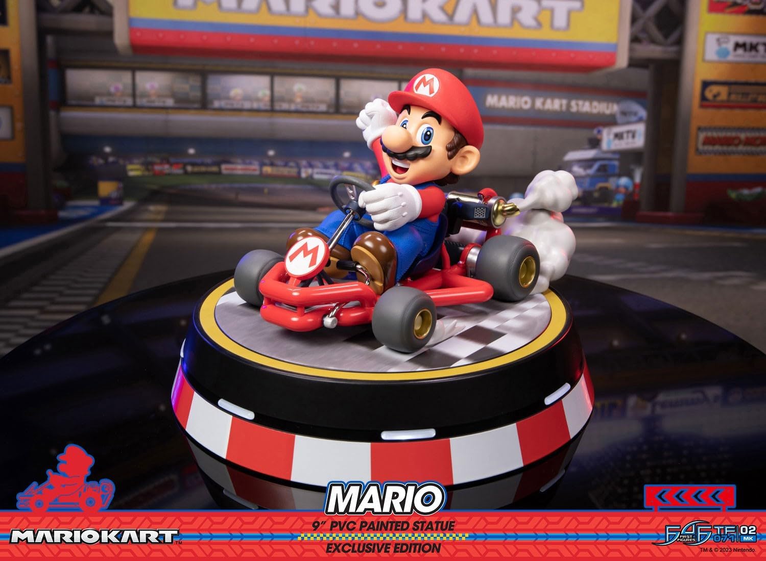 فیگور سوپر ماریو کارت مدل MARIO KART برند First 4 Figures