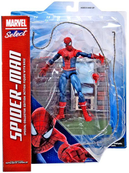 اکشن فیگور اسپایدرمن مرد عنکبوتی برند دایموند سلکت The Amazing Spiderman 2