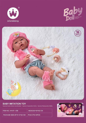 عروسک گوشتی نوزاد شبیه واقعی سری Baby Dolls