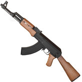 تفنگ تیر ژله ای کلاش طرح چوب ak47 مدل G850