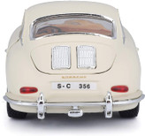 ماکت ماشین فلزی پورشه 356 کوپه 1961 برند بوراگو Porsche 356b COUPE Burago 1/24