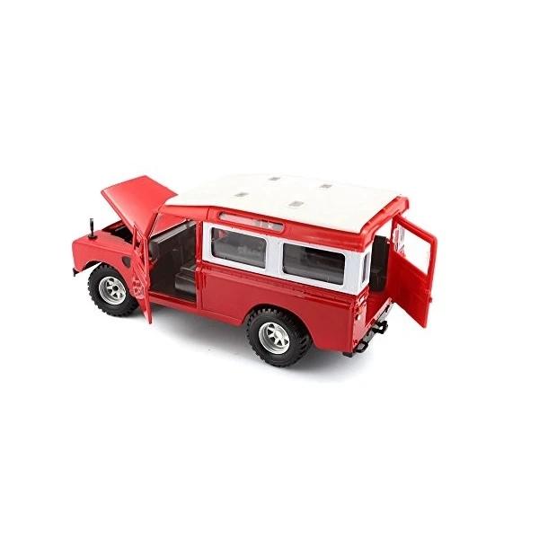 ماکت ماشین فلزی لندرور برند بوراگو LAND ROVER SERIES II Burago 1/24