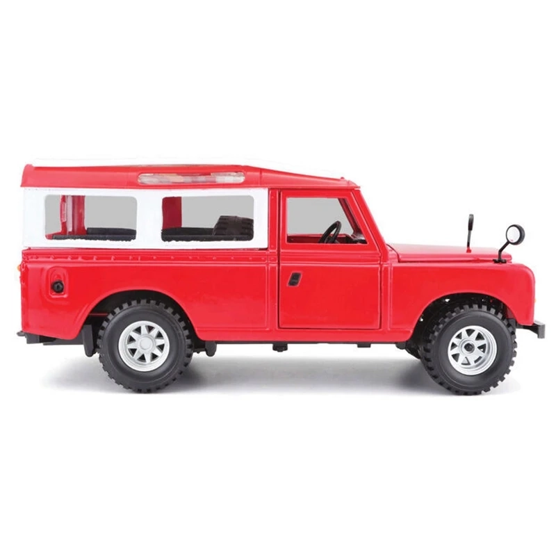 ماکت ماشین فلزی لندرور برند بوراگو LAND ROVER SERIES II Burago 1/24