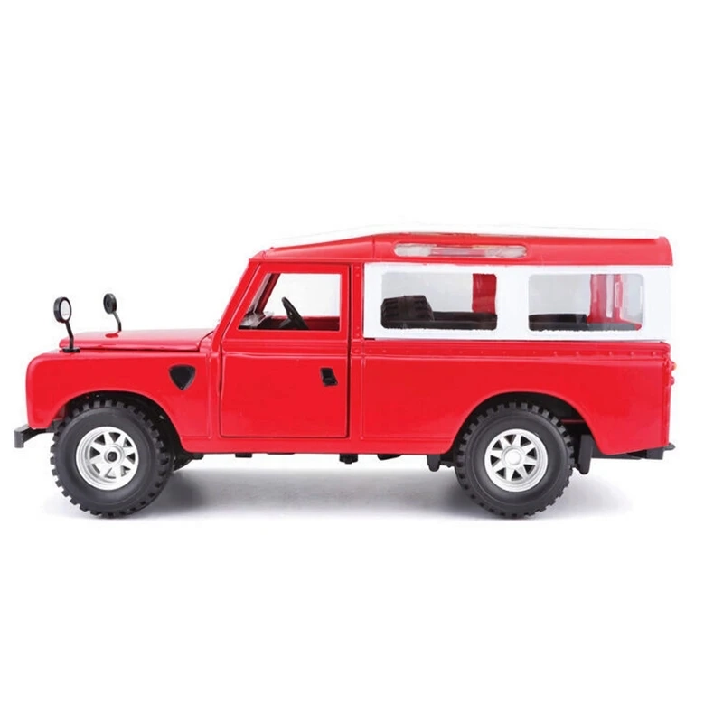 ماکت ماشین فلزی لندرور برند بوراگو LAND ROVER SERIES II Burago 1/24