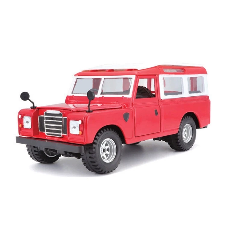 ماکت ماشین فلزی لندرور برند بوراگو LAND ROVER SERIES II Burago 1/24