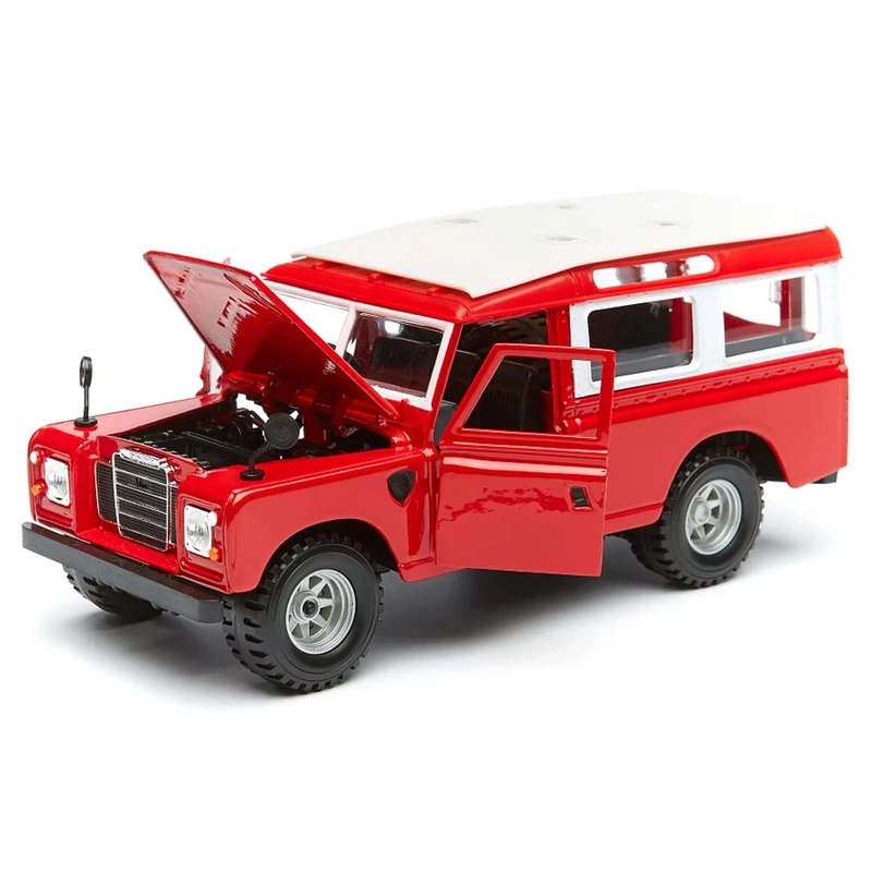 ماکت ماشین فلزی لندرور برند بوراگو LAND ROVER SERIES II Burago 1/24