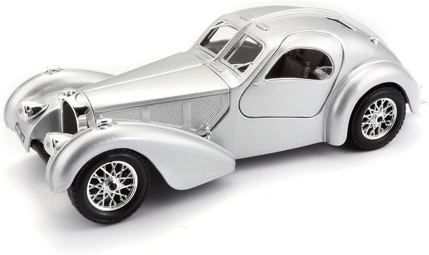 ماکت ماشین فلزی بوگاتی آتلانتیک 1936 برند بوراگو Bugatti Atlantic 1936 Burago 1/24