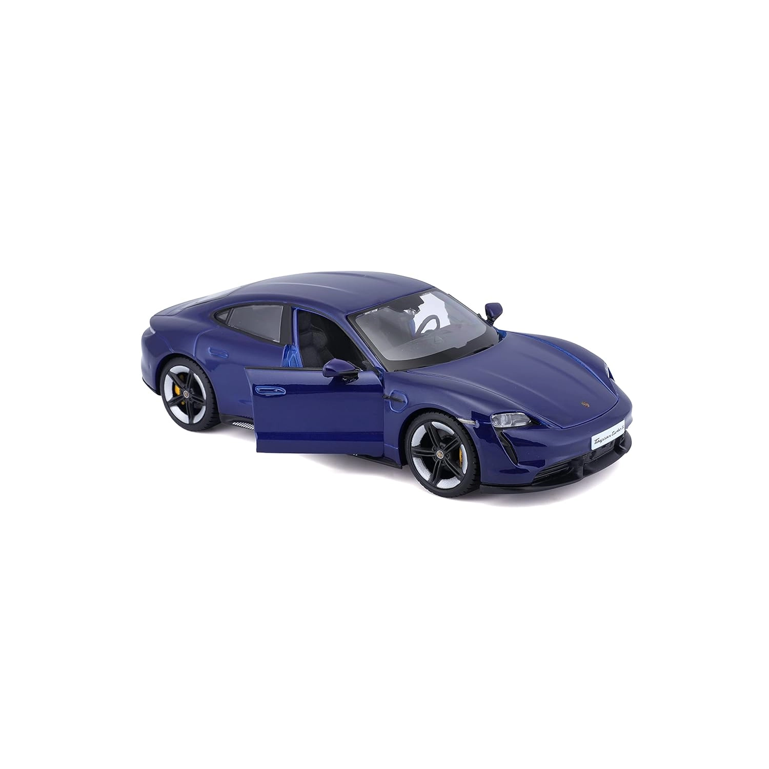 ماکت ماشین فلزی پورشه تایکان توربو اس برند بوراگو Porsche Taycan Turbo S Burago 1/24