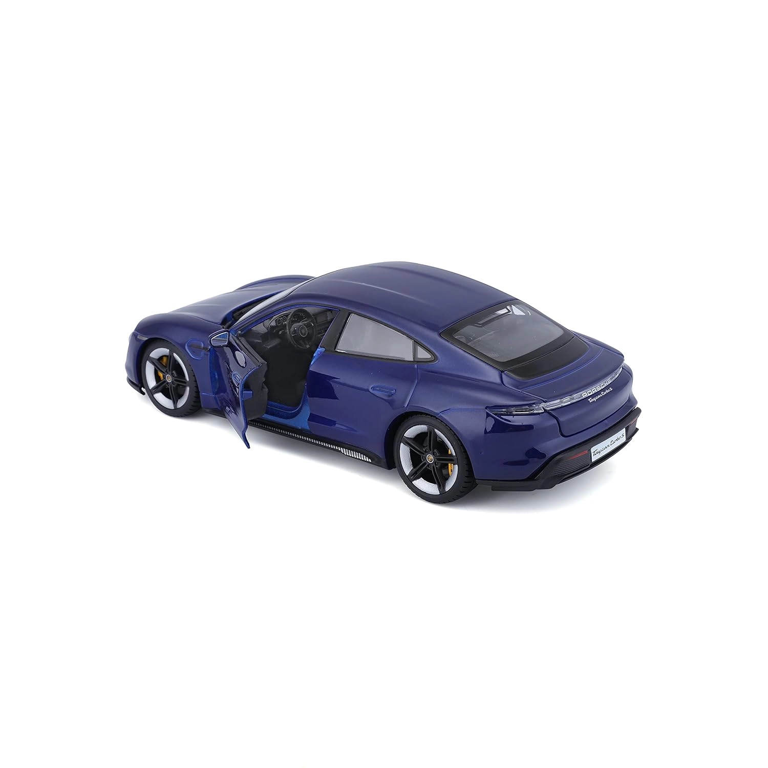 ماکت ماشین فلزی پورشه تایکان توربو اس برند بوراگو Porsche Taycan Turbo S Burago 1/24