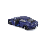 ماکت ماشین فلزی پورشه تایکان توربو اس برند بوراگو Porsche Taycan Turbo S Burago 1/24