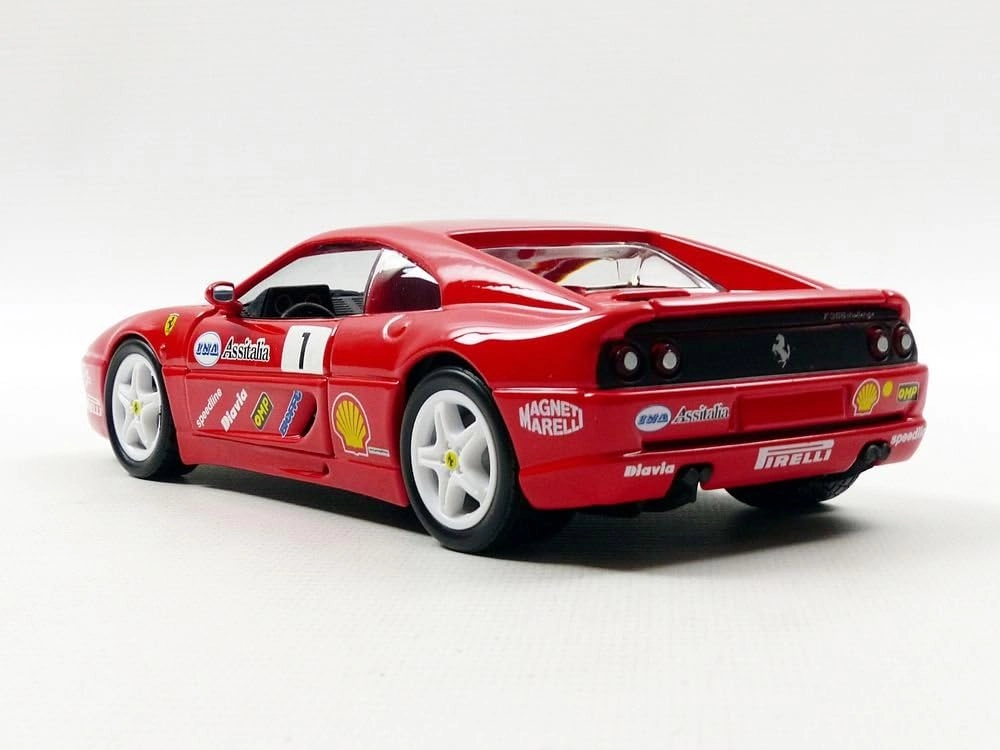 ماکت ماشین فلزی فراری اف 355 چلنج برند بوراگو Ferrari F355 Challenge Red Burago 1/24