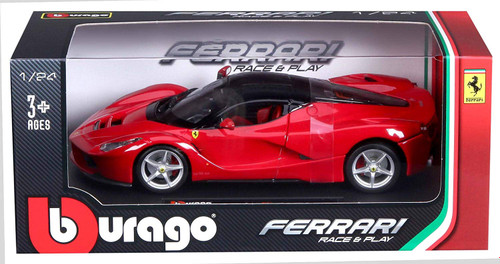ماکت ماشین فلزی فراری مدل لافراری برند بوراگو Ferrari LaFerrari Multi Color Burago 1/24