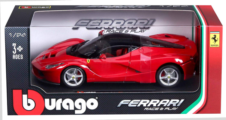 ماکت ماشین فلزی فراری مدل لافراری برند بوراگو Ferrari LaFerrari Multi Color Burago 1/24