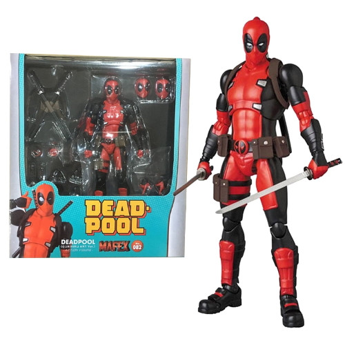 اکشن فیگور نکا مدل ددپول برند مافکس Deadpool Mafex