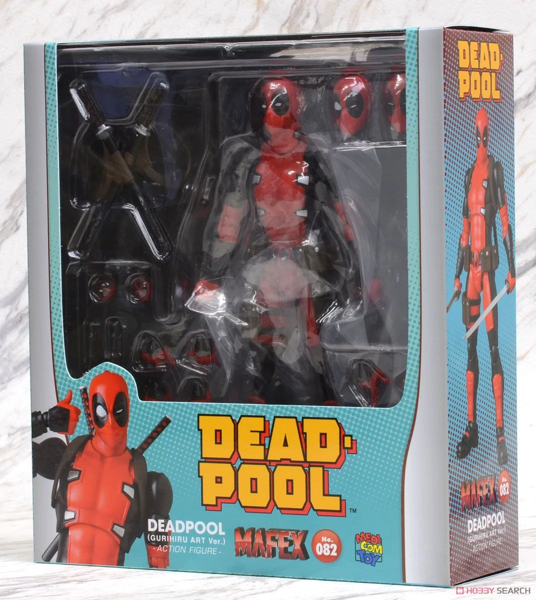 اکشن فیگور نکا مدل ددپول برند مافکس Deadpool Mafex