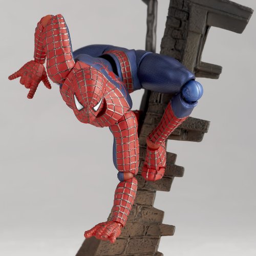 اکشن فیگور اسپایدرمن 3 برند کایودو Action Figure Marvel Spiderman Kaiyodo